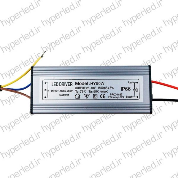 درایور ال ای دی 50 وات ضدآب