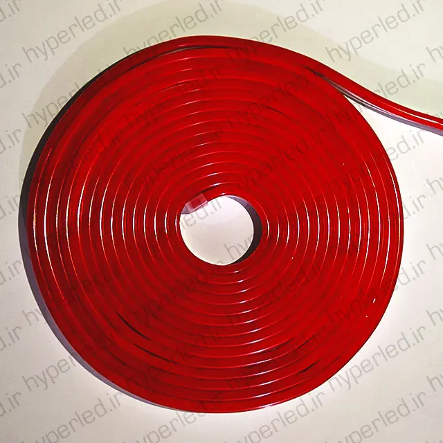 red 5 ریسه نئون فلکسی قرمز - Image 1